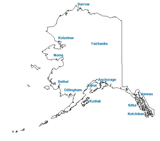 Alaska Map